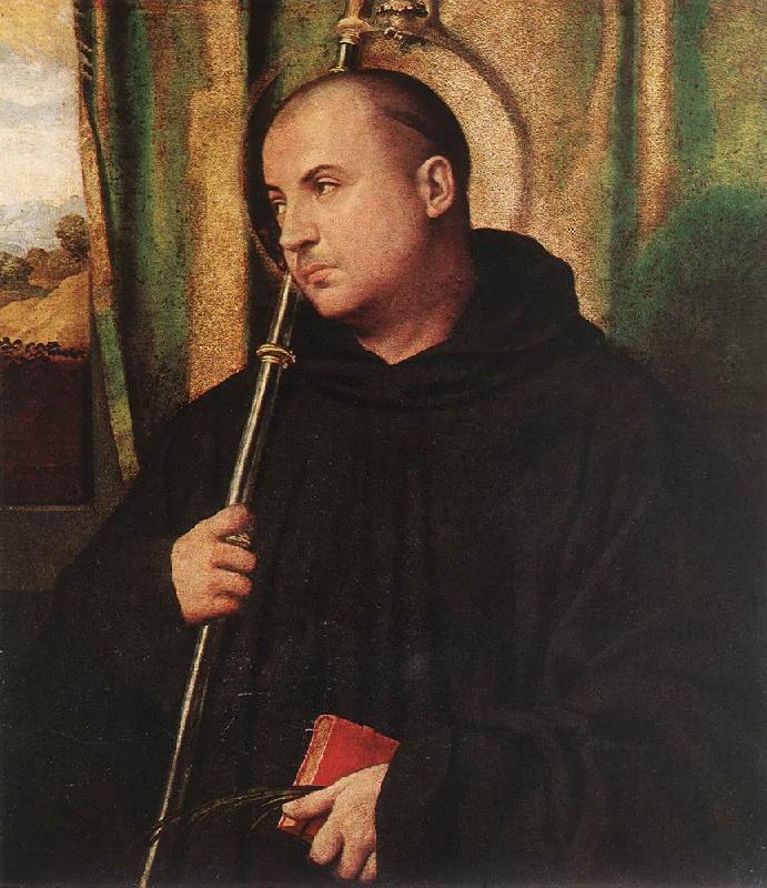 MORETTO da Brescia A Saint Monk atg France oil painting art
